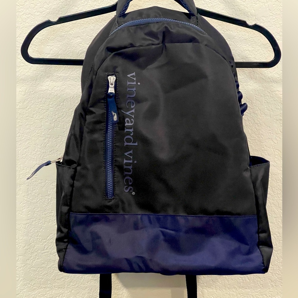 Vineyard Vines x Target Black/Blue Backpack~ Laptop Pocket~ Limited Edition